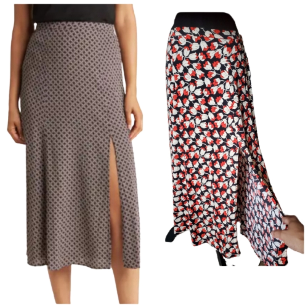 Philosophy floral A-line skirt.‎
